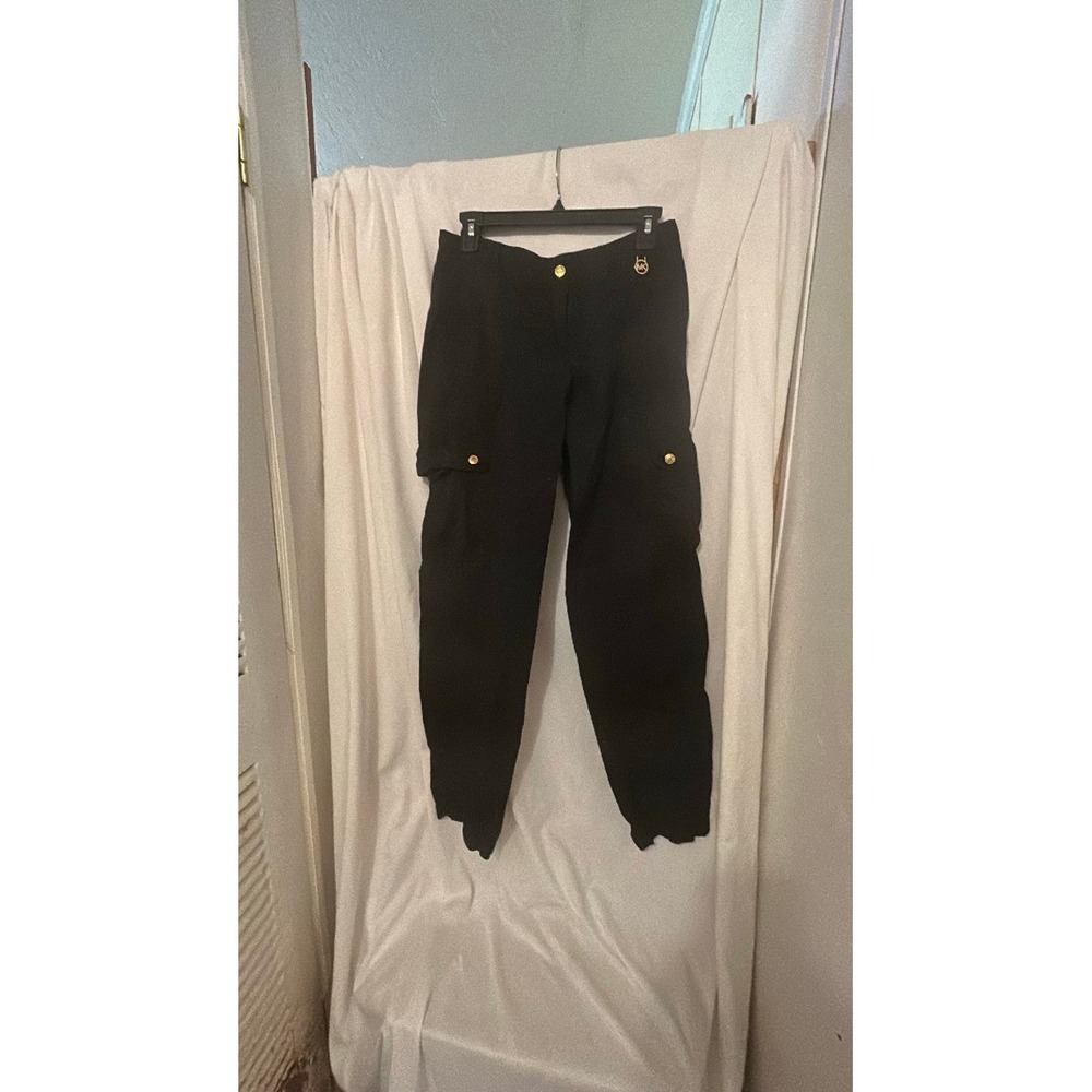 Michael Kors Black Cargo Pants